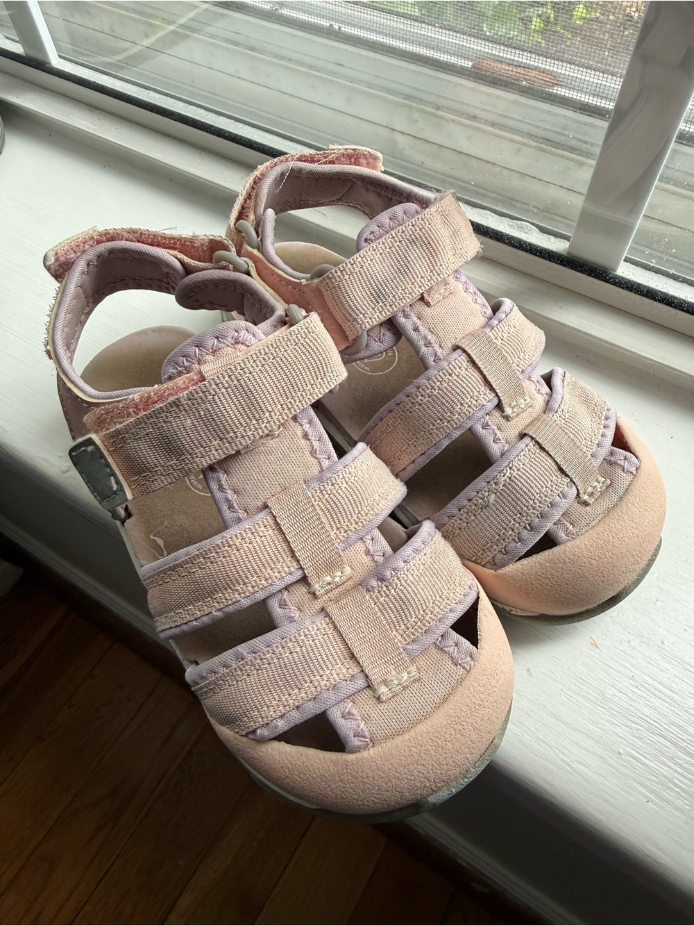 See Kai Run Pink Wilder Sandals